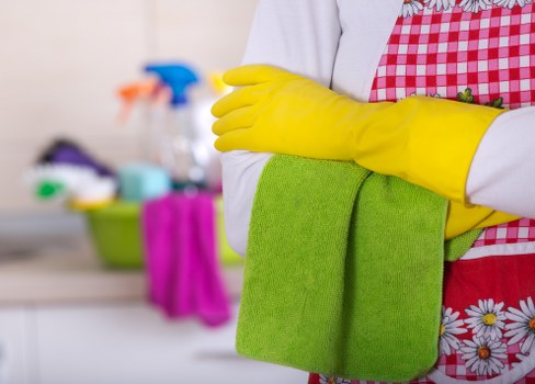 Professional carpet cleaners in Bow refreshing a busy living space