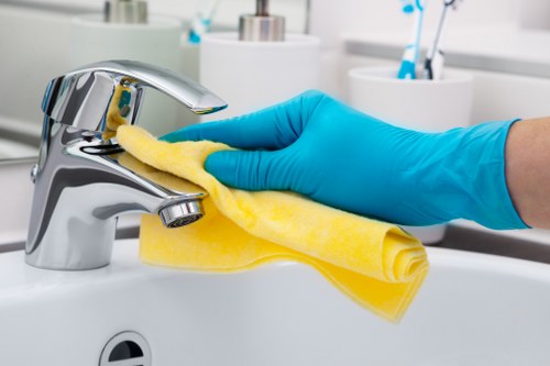 Cleaning tasks for office kitchens and shared areas in Bow